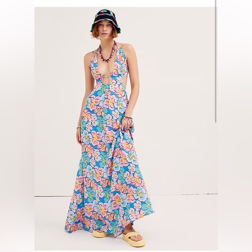 For Love And Lemons Yasmin Maxi Dress